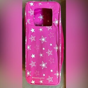 American Girl Doll Pink Star Doll Carrier Travel Case RETIRED Rare